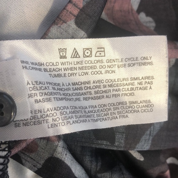 Men’s large camouflage polo golf shirt GN ML75 Play dry. Excellent condition - Picture 7 of 7